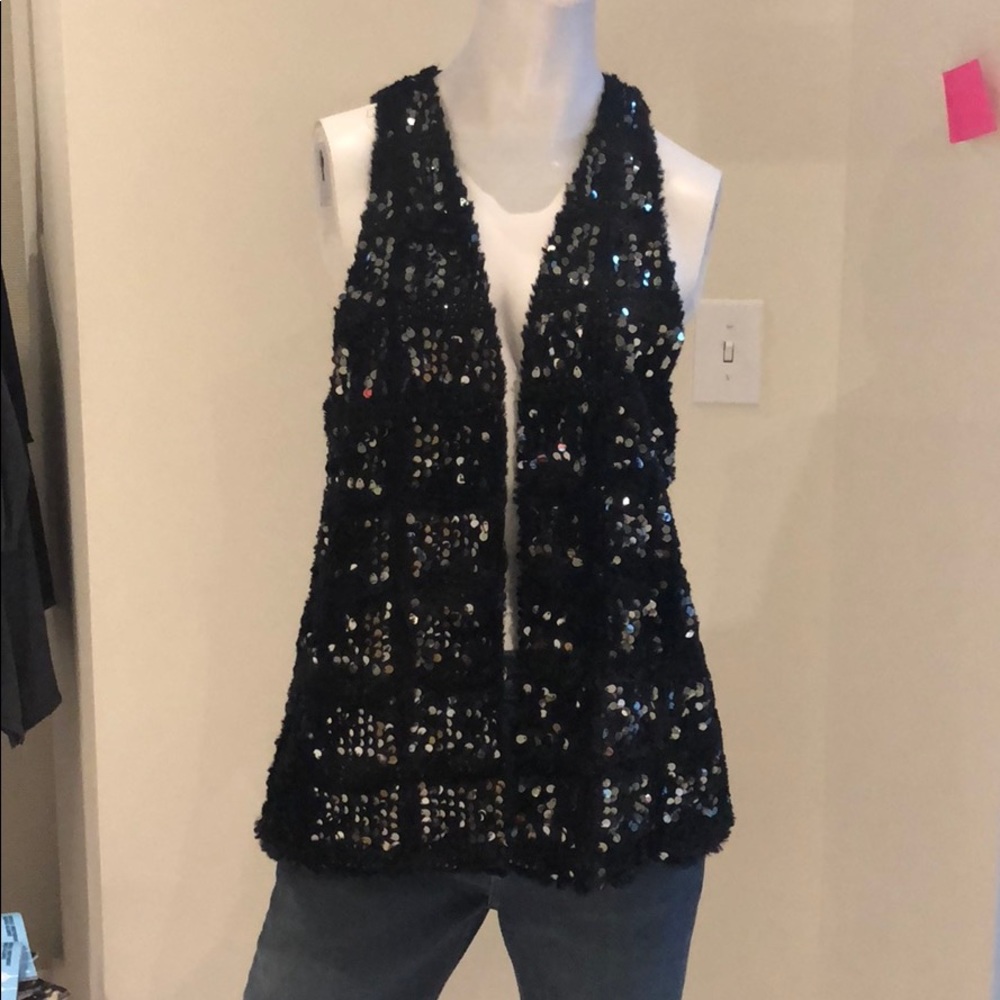 Anna Sui Sequin Vest